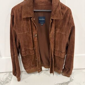 Brooks Brothers Men's Brown Suede Jacket